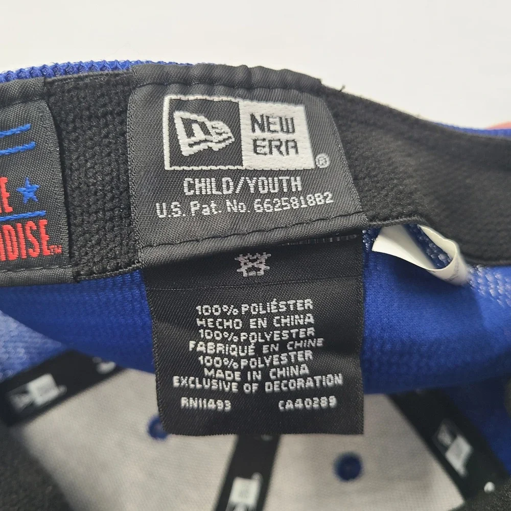 Child-Youth Chicago Cubs Hat Fitted Mesh New Era 39Thirty Blue Red MLB Camo Boys